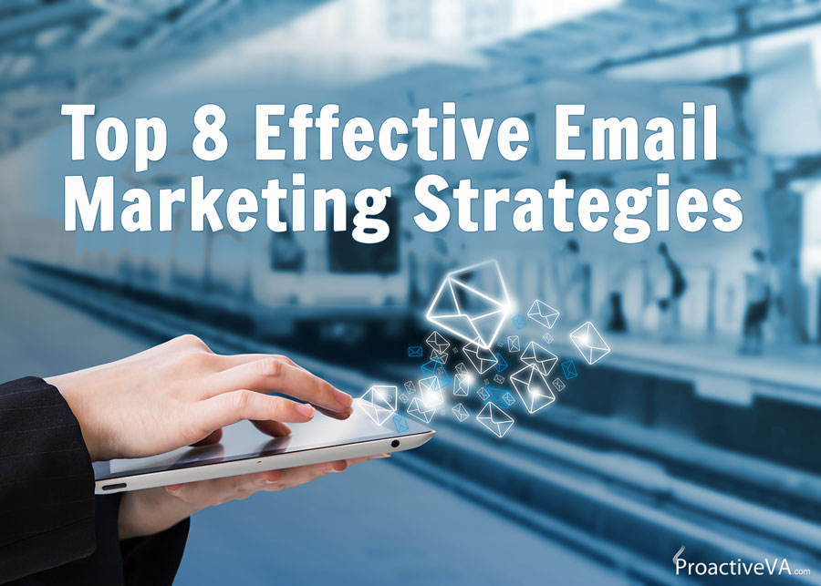 Top 8 Effective Email Marketing Strategies Webinars Support, Sales