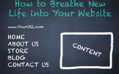 How to Breathe New Life into Your Website