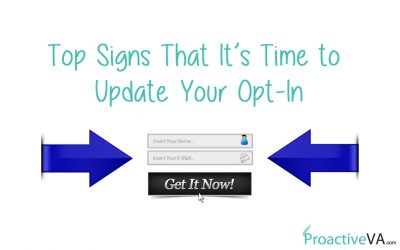 Top Signs That It’s Time to Update Your Opt-In