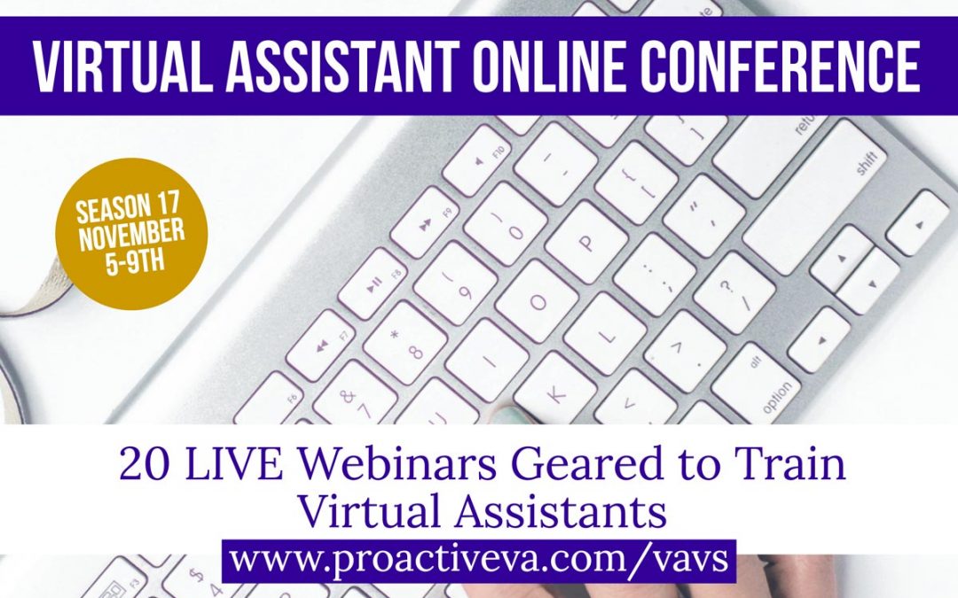 20 LIVE Virtual Assistant Training Webinars for Only $37!