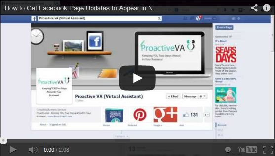 How to Get Facebook Page Updates to Show in the News Feed