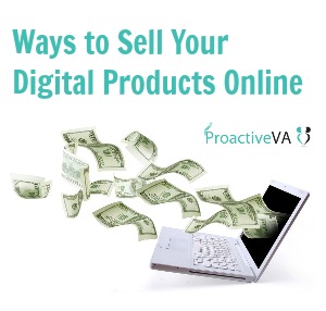 ways to sell digital products online