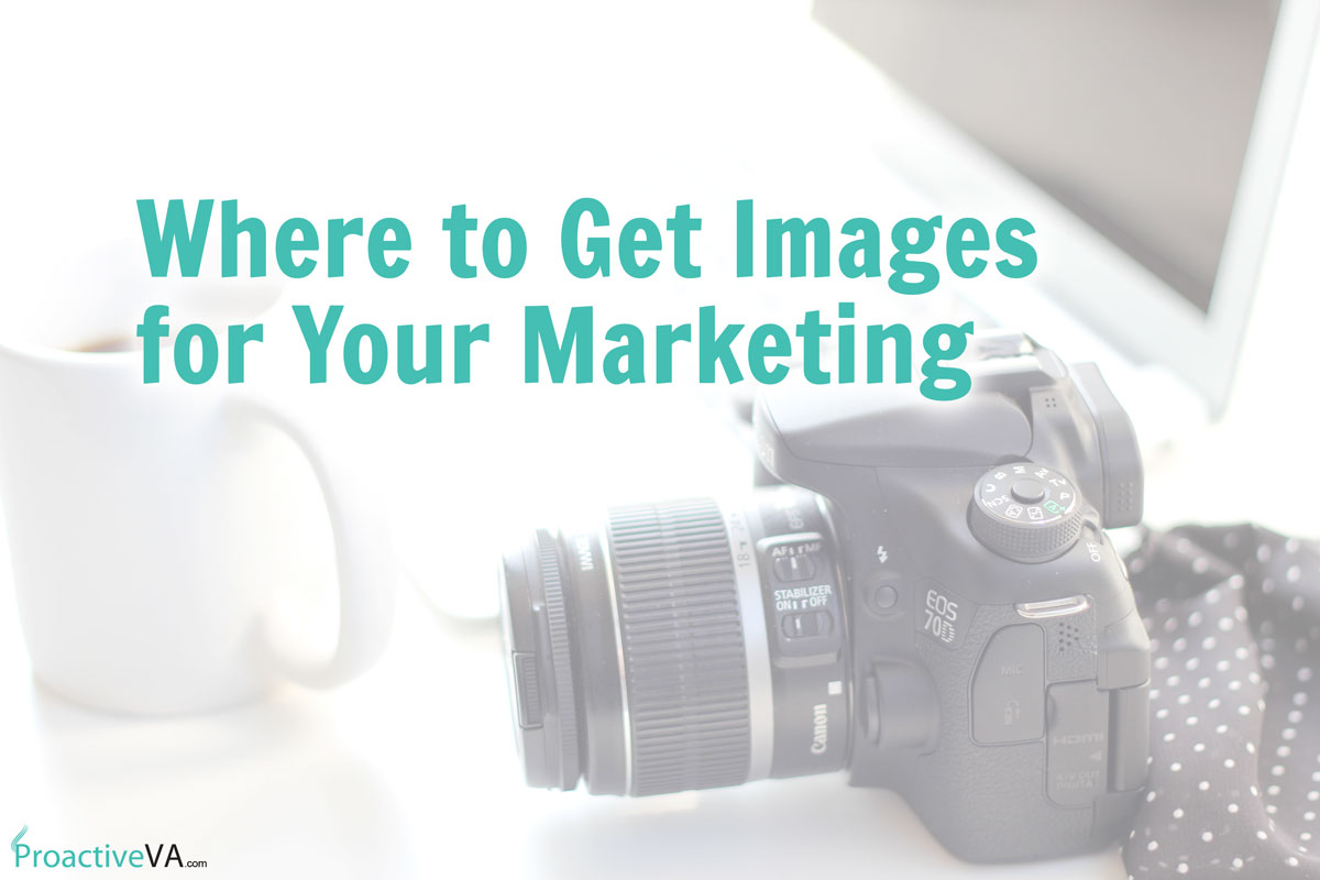 Where to Get Images for Your Marketing